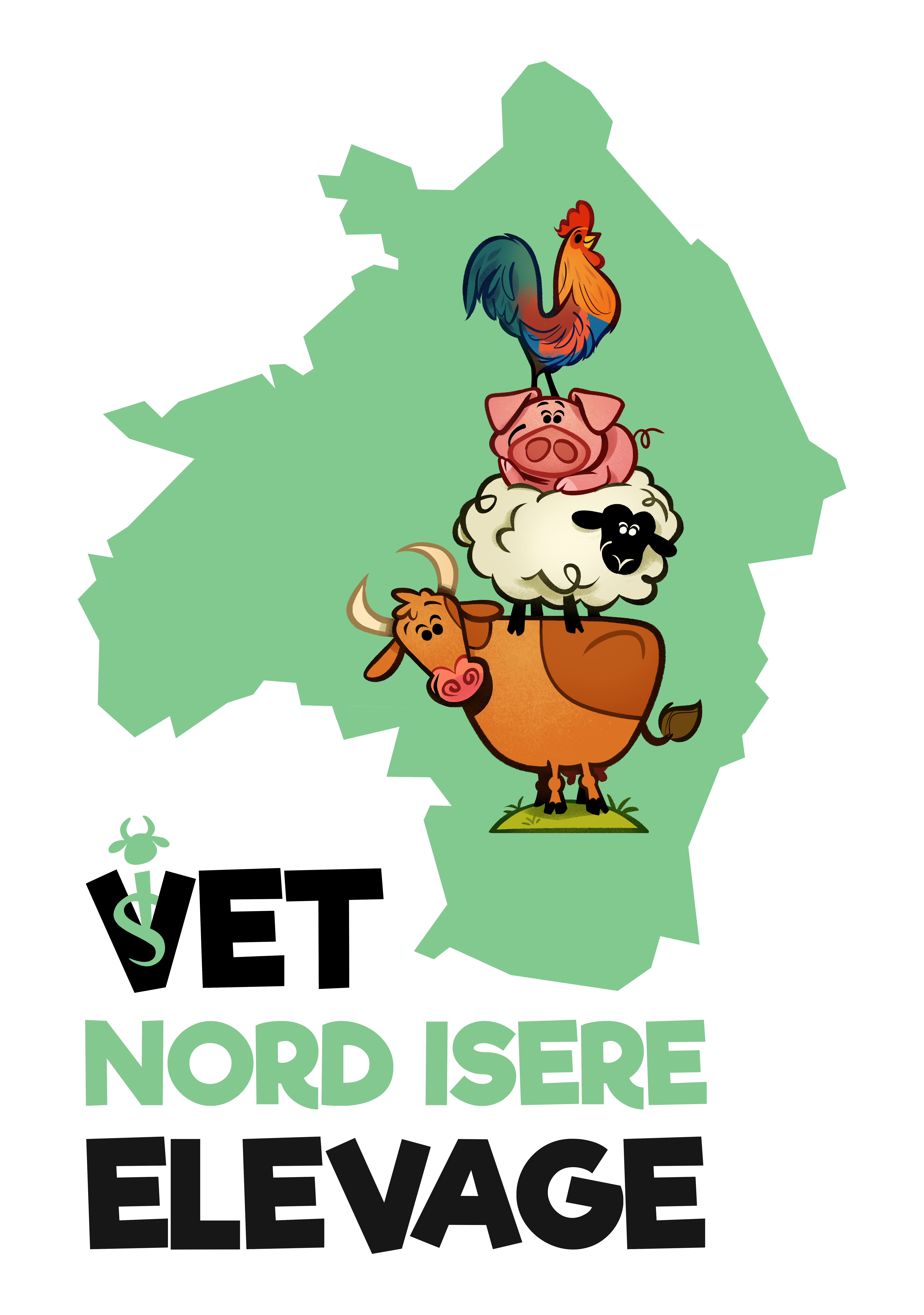 Logo Vet Nord Isère Élevage